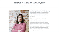 Desktop Screenshot of elizabethfbaumann.com