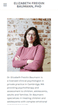 Mobile Screenshot of elizabethfbaumann.com